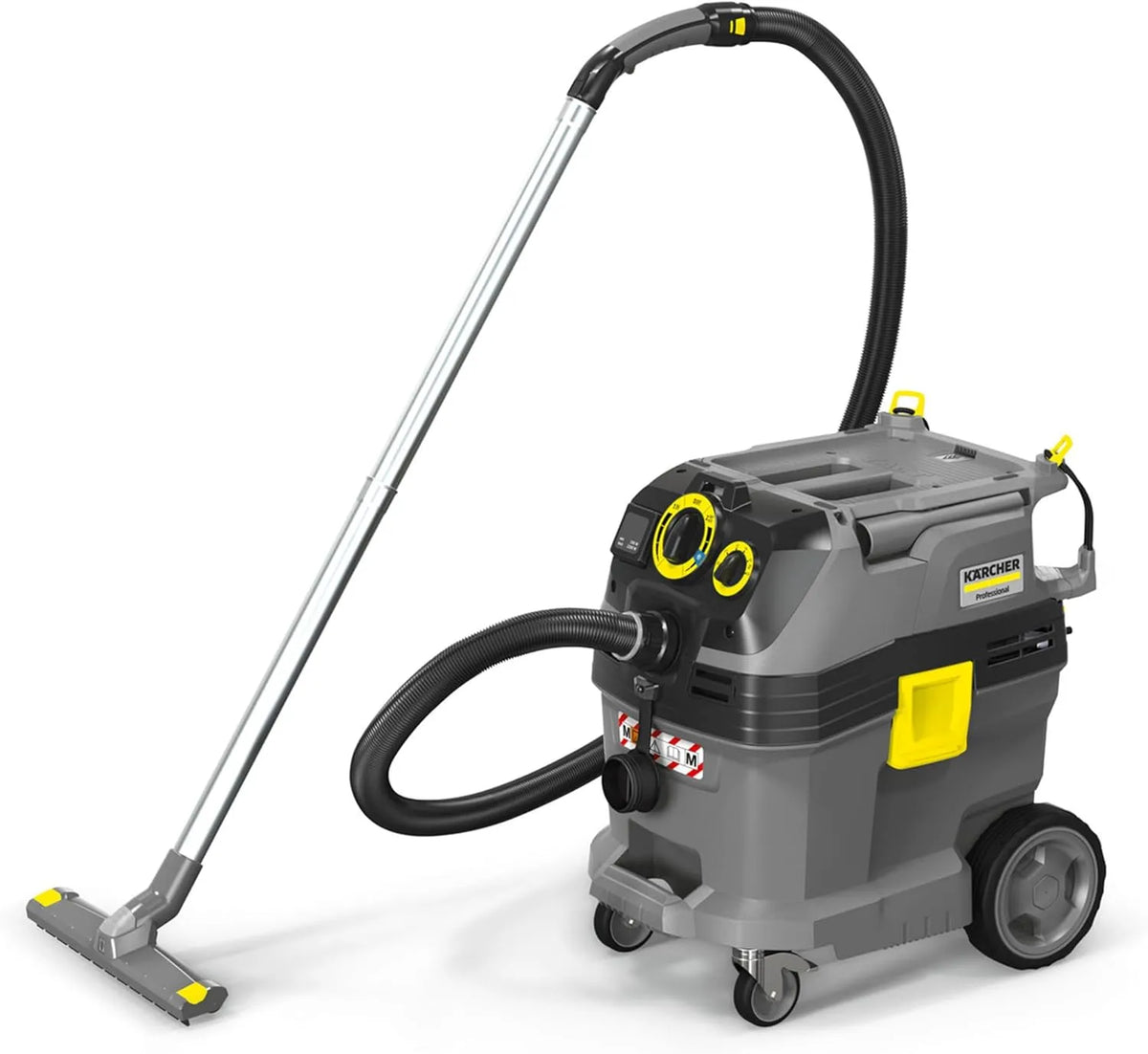 Kärcher NT 30 Aspirateur eau et poussière et aspirateur industriel – pivotant, 360 mm, 4 m, 30 l, 1380 W, pour l'entretien automobile