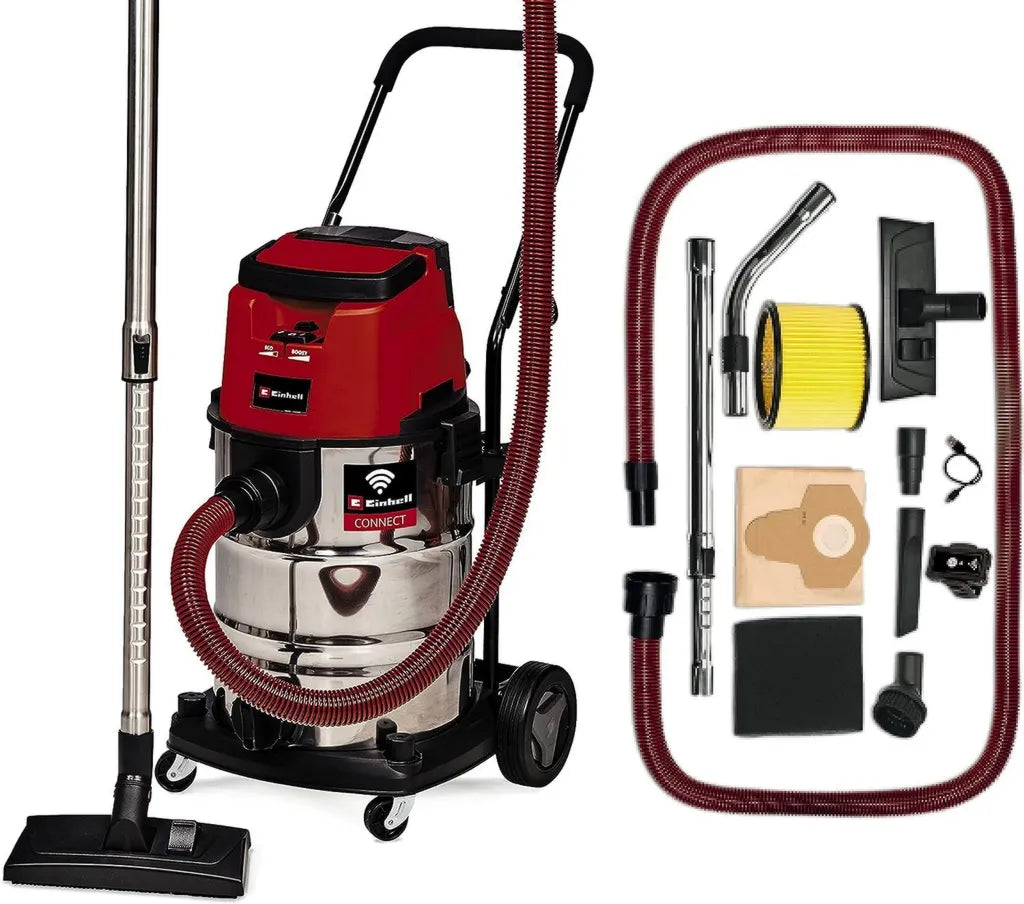 Aspirateur Sans Fil Einhell 36V 30L - Démarrage Auto, Filtres Inclus