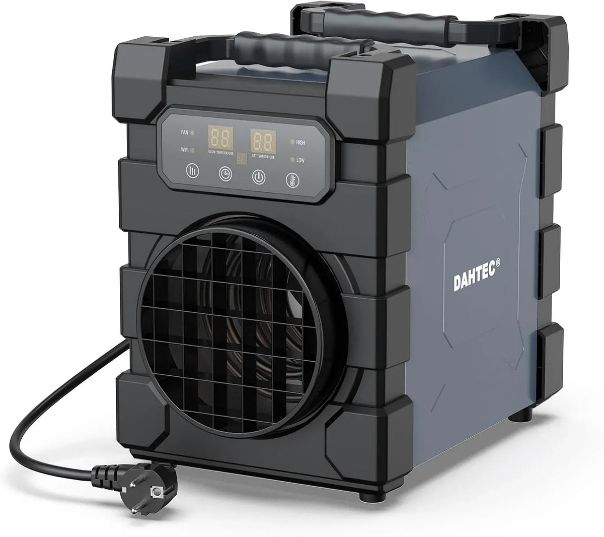 Radiateur électrique, 3000 W, Wi-Fi, thermostat, professionnel, Thermostat et Protection Contre la Surchauffe