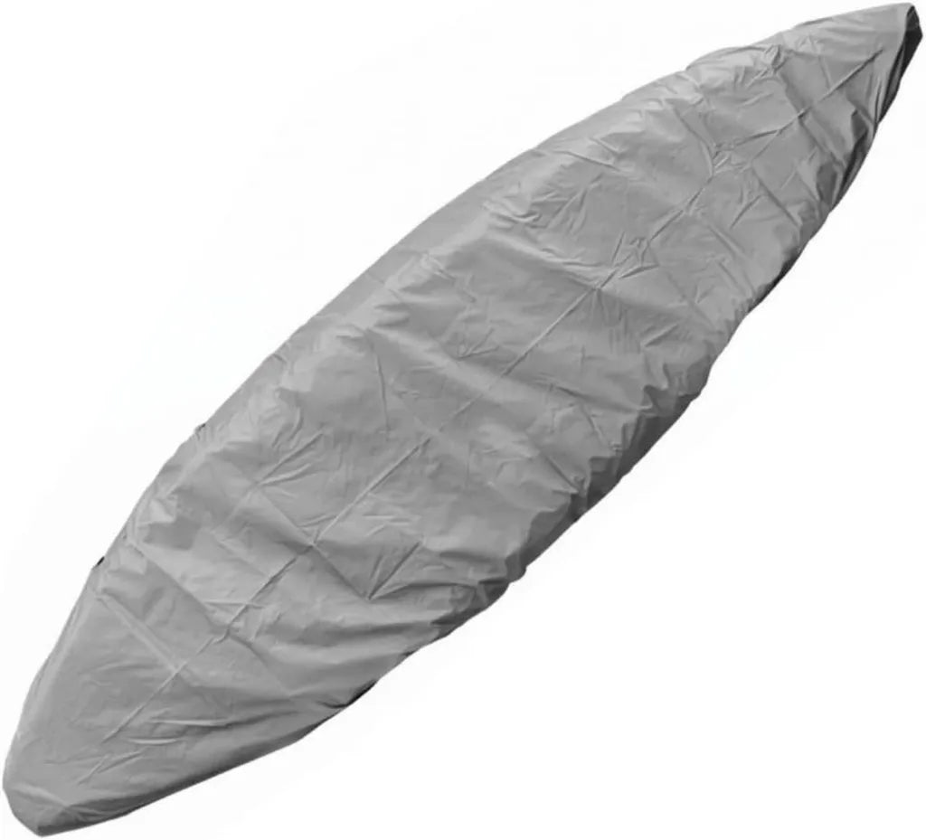 Housse de kayak étanche en tissu 420D, coupe-vent, gris, pour longueur 3,6 à 4 m