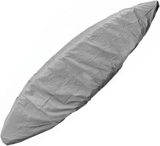 Housse de kayak étanche en tissu 420D, coupe-vent, gris, pour longueur 3,6 à 4 m
