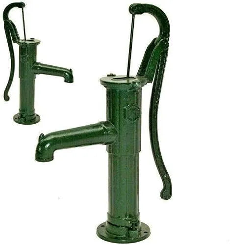 D&L 55912 AWZ Pompe à bras en fonte Vert