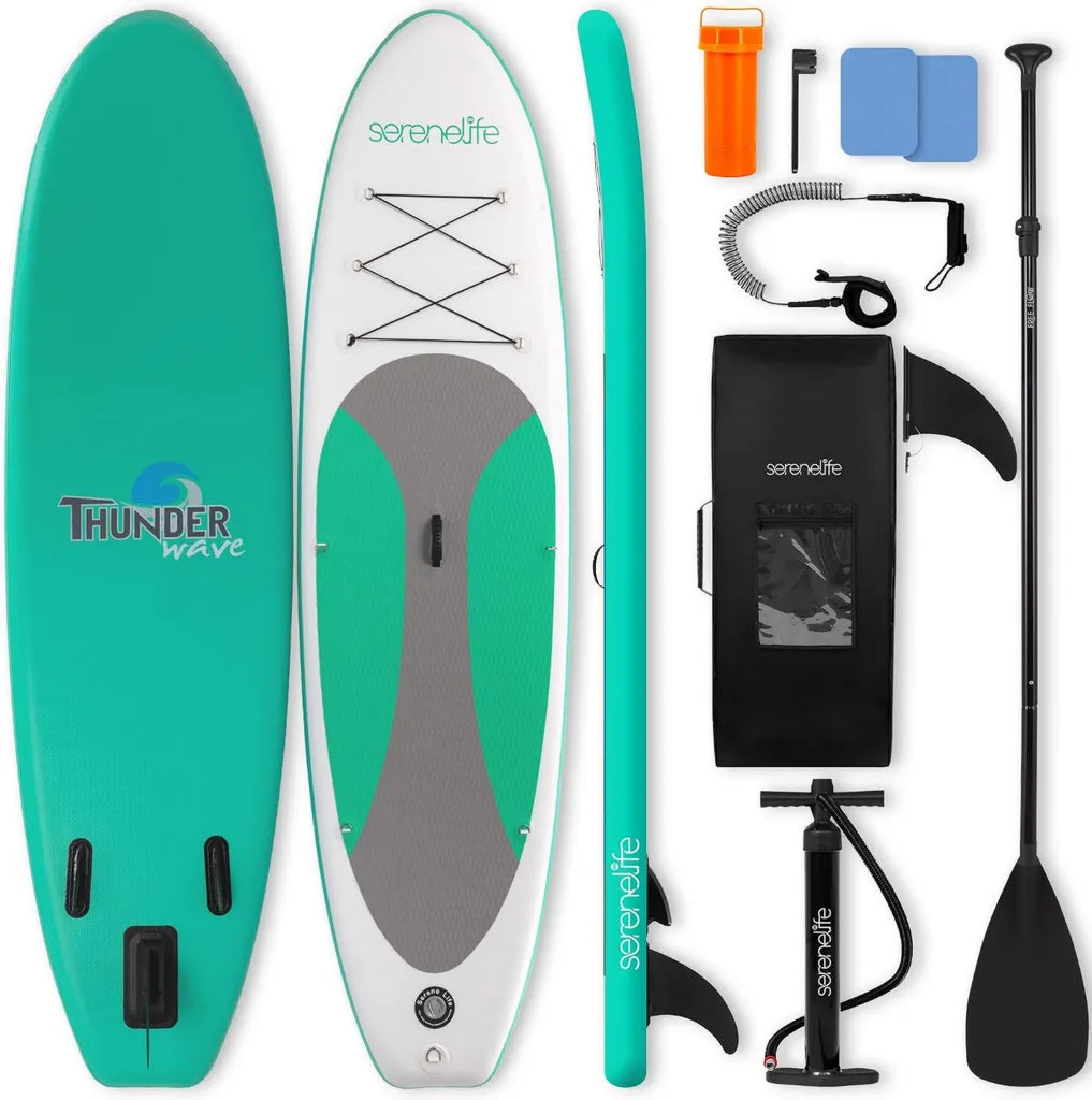 Planche de Paddle Gonflable Adulte 6' avec Accessoires et Sac de Transport