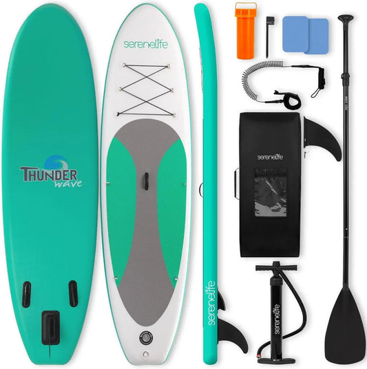 Planche de Paddle Gonflable Adulte 6' avec Accessoires et Sac de Transport