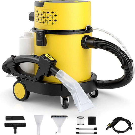 Nettoyeur injecteur-extracteur et shampouineuse tapis – HEPA, avec télécommande, 4L, 1200W, pour l'entretien automobile