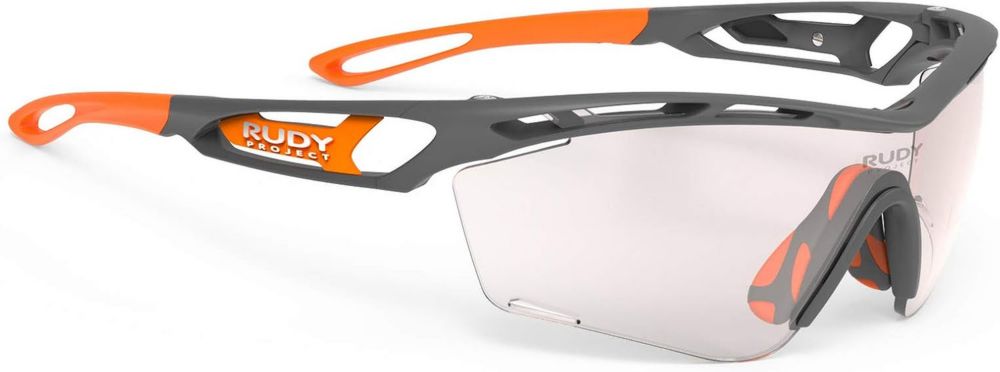 Lunettes de Vélo Tralyx Slim Pyombo Mat avec Verres ImpactX 2 Rouge par Rudy Project