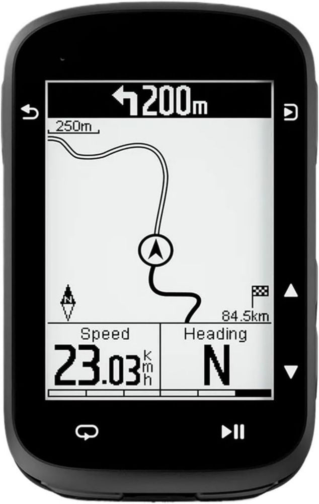 Compteur GPS Vélo Sans Fil Compatible COOSPO CS500, Compteur Kilométrique et Vitesse avec Navigation Ant+