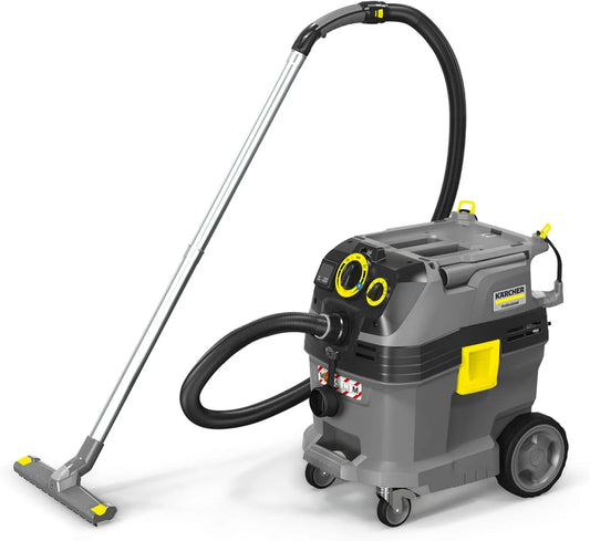 Kärcher NT 30 Aspirateur eau et poussière et aspirateur industriel – pivotant, 360 mm, 4 m, 30 l, 1380 W, pour l'entretien automobile