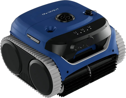 Aspirateur Robot Sans Fil pour Piscine, CF350CL, Jusqu'à 120m², Nettoyage Complet, Batterie Rechargeable, Adapté à Tous les Revêtements