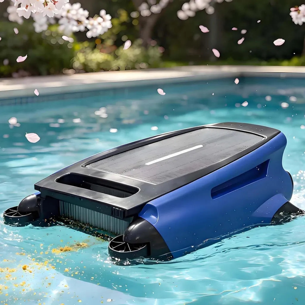 Nettoyeur de Piscine Solaire Automatique avec Contrôle Intelligent et Inversion