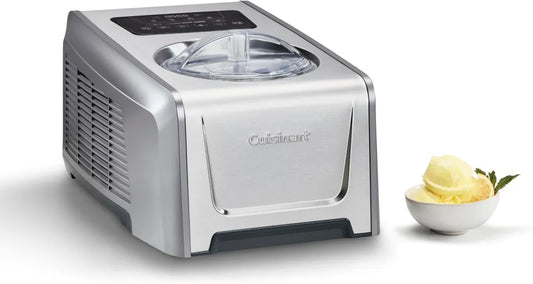 Sorbetière Automatique Cuisinart 1,5L - 4 Programmes, 14 Fonctions, Glace et Sorbet Prêts en 40 Min