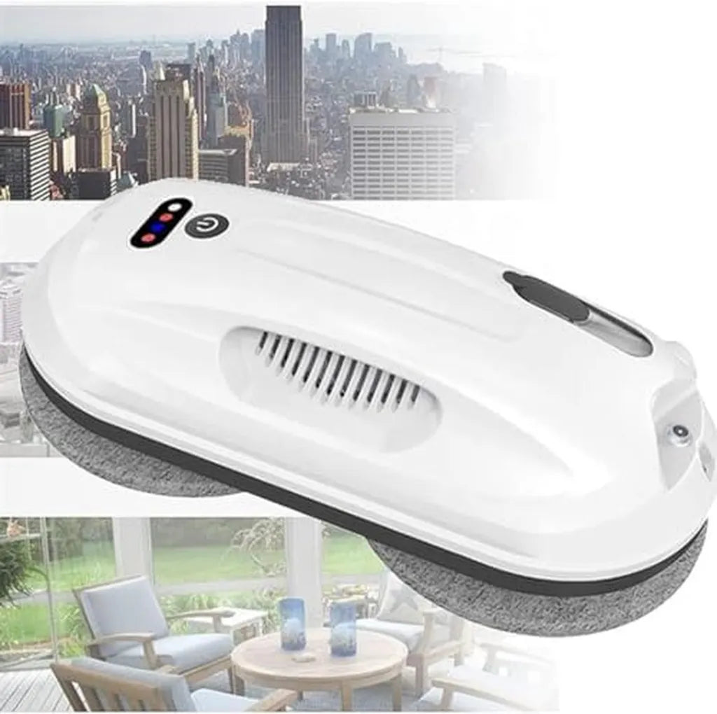 Nettoyeur de Vitres Intelligent avec Télécommande, Aspiration 2800Pa, Corde de Sécurité Incluse