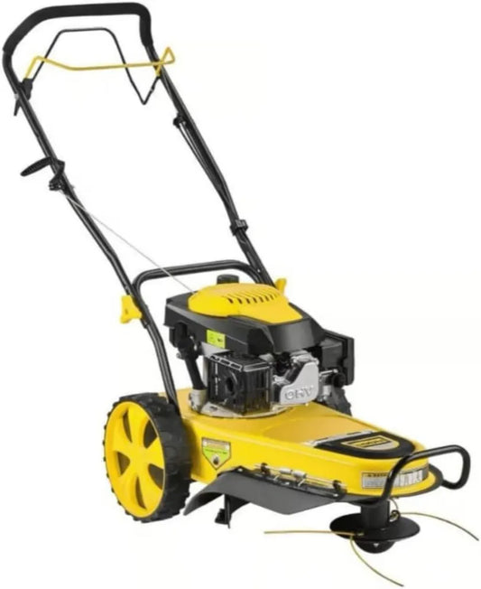 Tondeuse Thermique Autotractée 146cc - Coupe 56cm - 5 Hauteurs Réglables - Démarrage Facile - Outils de Jardin