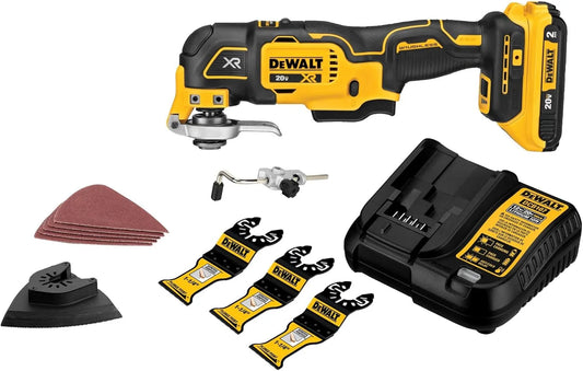 DeWalt XR 20 Kit d'outils multifonctions oscillants XR 20 V MAX à vitesse, vitesse variable