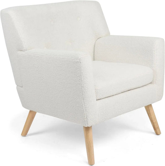IDMarket — LIV, revêtement en tissu, revêtement bouclé, blanc