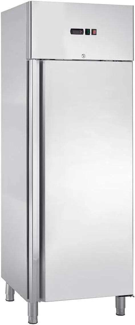 Congélateur, 429 L, GastroHero SNACKH400BTV, thermostat, acier inoxydable, compatible GN 1, pour la restauration et la grande cuisine