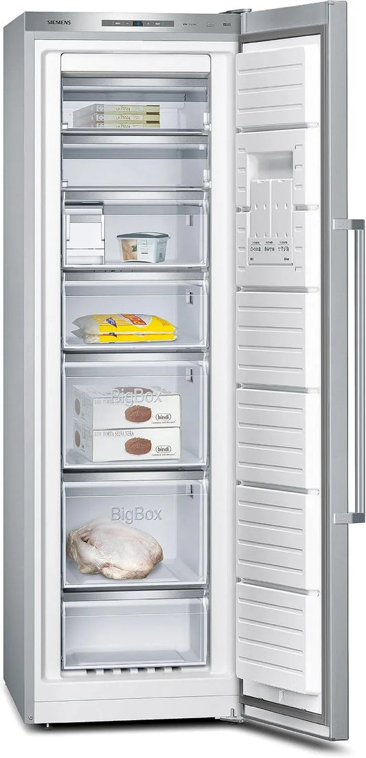 Siemens GS36NAI31 Congélateur, autonome, acier inoxydable, armoire congélateur