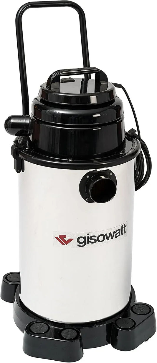 Aspirateur, 30 L, 1100 W, industriel, professionnel, acier inoxydable, ø 45 mm