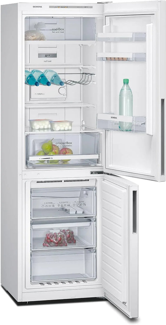 Siemens kg36nvw31 Congélateur, 233 L, No Frost, compartiment congélateur, armoire congélateur, blanc, kühlen: 233 L, gefrieren: 86 L, Nofrost