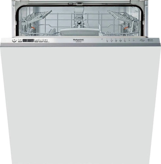 Lave-vaisselle HI5030W, 60 cm, 43 dB, classe énergétique E, encastrable, effet 3D, silencieux, Zone Wash 3D