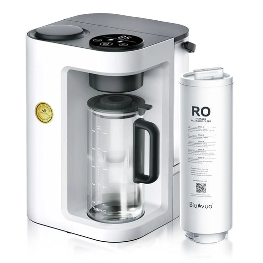 RO100ROPOT-LITE filtre, portable, système de filtration d'eau potable, blanc, Bluevua