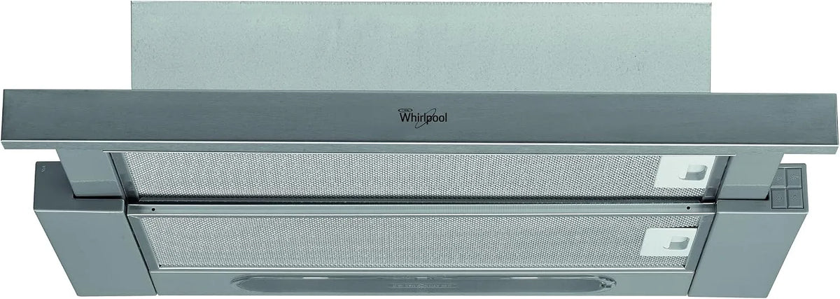 Whirlpool Hotte aspirante, 304 m3/h, hotte de cuisine, Whirlpool AKR 6390, 1 Ix hotte Intégré Argent 304 m3/h D