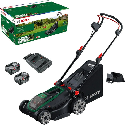 Bosch ROTAK18V2-43 Tondeuse à Gazon sans-Fil