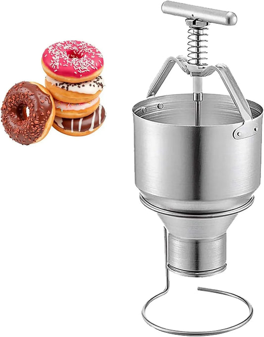 Machine à donuts, 5 L, machine à beignets, acier inoxydable
