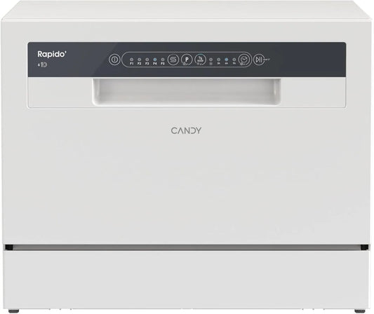 Candy 6E51LW Lave-vaisselle, CANDY Mini lave vaisselle CP 6E51LW