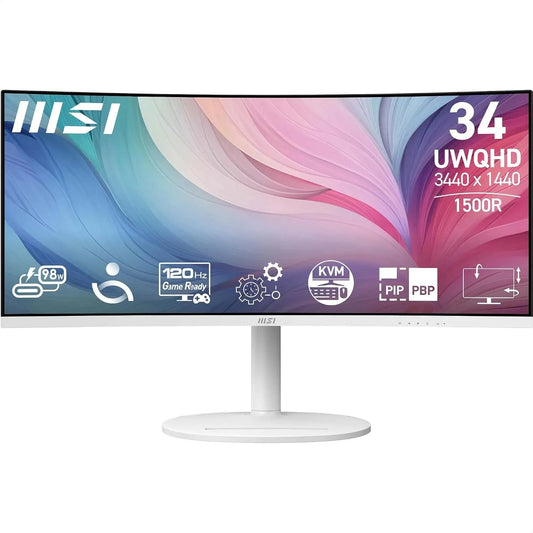 MSI Modern Écran Professionnel incurvé 34' UWQHD MD342CQPW