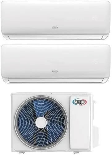 Produit ARGO CLIMADESIGN CLIMATISATEUR DUAL 9000+12000 BTU WIFI DC Inverter A++, A+