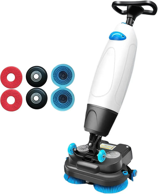 Brosse, professionnel, blanc, pour Carrelage Et Surfaces Dures White