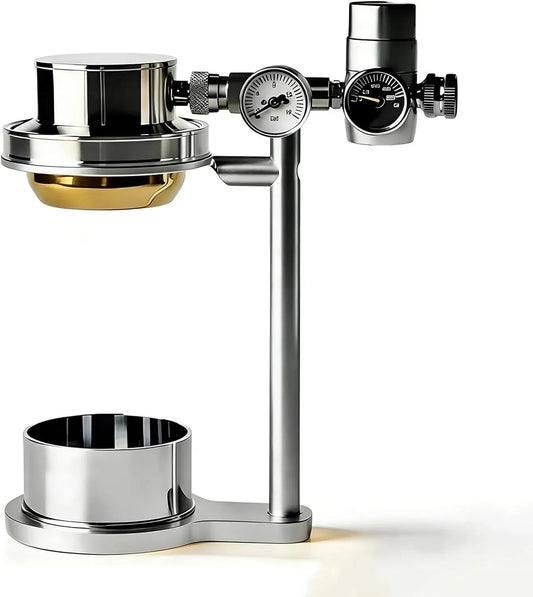 Cafetière électrique, professionnel, acier inoxydable, Extraction Rapide 9 Bars, Machine À Café Pneumatique 58 Mm