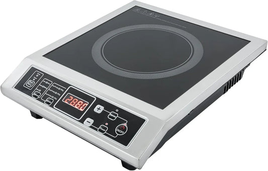 Plaque à induction, 3500 W, 80 à 270 °C, table de cuisson à induction, Plaque de cuisson à induction 3500W 8 Niveaux Puissance Température 80-270°C