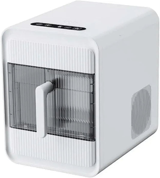 Machine à glaçons, portable, silencieux, congélation rapide, Glaçage rapide en 8 à 12 minutes, 12 cubes à congélation rapide autonettoyante