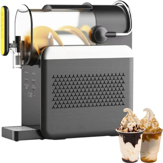Machine à Granita, machine à granité, 5 programmes, noir, pour la Maison