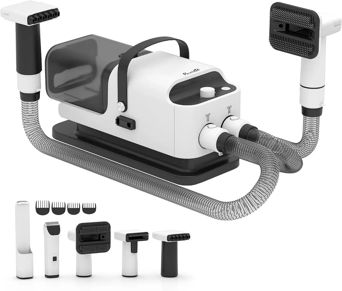 Aspirateur 5-en-1, 1,8 L, 50 dB, professionnel, silencieux, 2 zones de température, blanc, Tondeuse Silencieuse