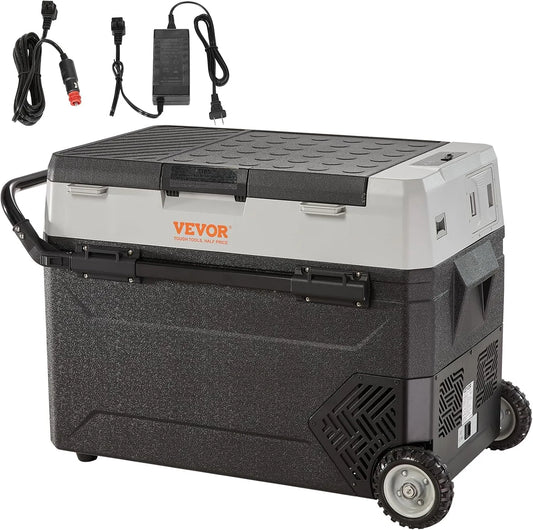 VEVOR Glacière électrique, 38 L, -20 à 10 °C, 24 V, voiture, camping, mini frigo portable, 708 kW